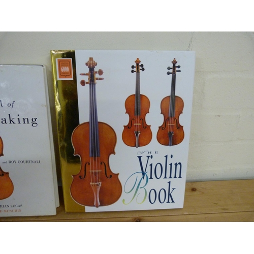 163 - JOHNSON C. & COURTNALL R.&nbsp;&nbsp;The Art of Violin Making. Illus. Quarto. Orig. dark cloth i... 