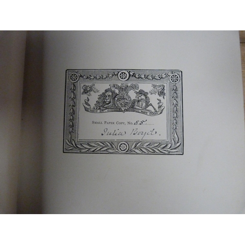 194 - BOYD JULIA (Ed).&nbsp;&nbsp;Bewick Gleanings being Impressions from Copperplates & Wood Blocks E... 
