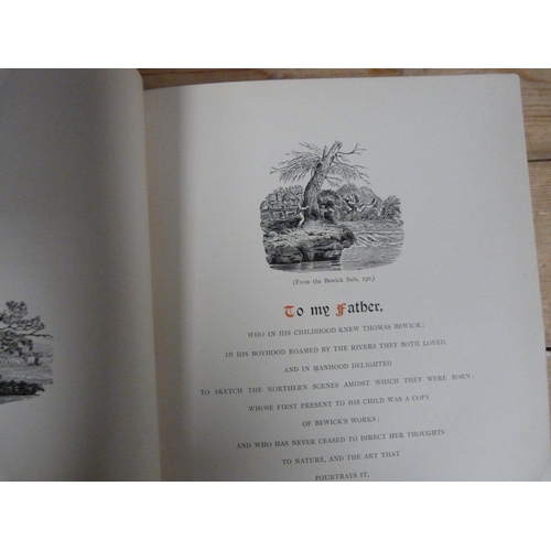 194 - BOYD JULIA (Ed).&nbsp;&nbsp;Bewick Gleanings being Impressions from Copperplates & Wood Blocks E... 
