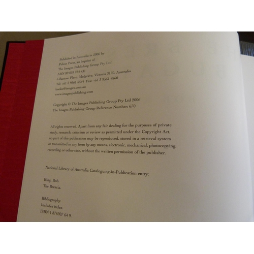 253 - KING BOB.&nbsp;&nbsp;The Brescia Bugatti. Illus. Quarto. Orig. dec. dark cloth in slip case, as new ... 