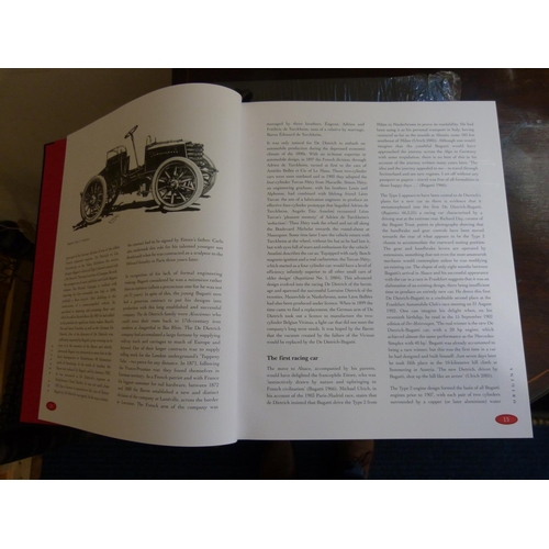 253 - KING BOB.&nbsp;&nbsp;The Brescia Bugatti. Illus. Quarto. Orig. dec. dark cloth in slip case, as new ... 