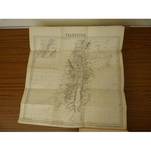 263 - THOMSON W. M.  The Land & the Book. Col. plates & text illus. Fldg. map. Rebacked embossed d... 