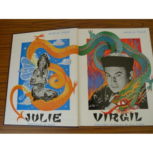 273 - CHARVET DAVID.&nbsp;&nbsp;The Great Virgil (Magician). Illus. Quarto. Orig. brown brds. with one or ... 