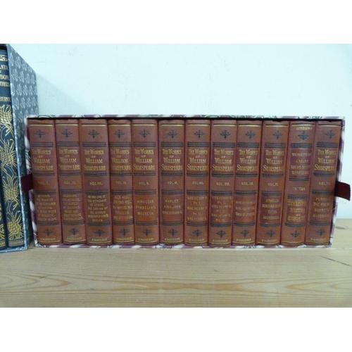 292 - SWINBURNE.&nbsp;&nbsp;Works. 5 vols. in orig. blue cloth & later slip case (one or two internal ... 