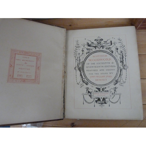 307 - SMALL JOHN W.&nbsp;&nbsp;Scottish Market Crosses. Ltd. ed. 150/500. Etched plates. Large quarto. Ori... 