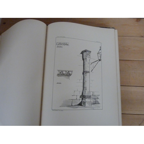 307 - SMALL JOHN W.&nbsp;&nbsp;Scottish Market Crosses. Ltd. ed. 150/500. Etched plates. Large quarto. Ori... 