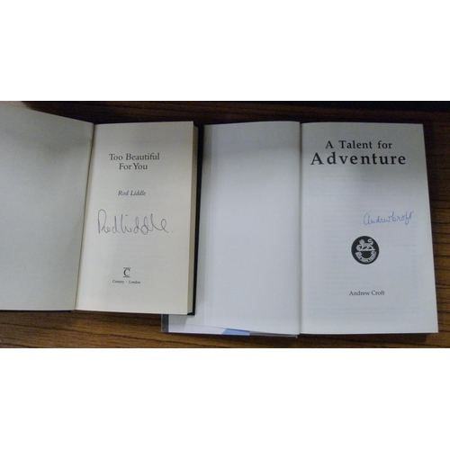 85 - Signed Books.&nbsp;&nbsp;A carton of works mainly in d.w's & signed/or inscribed by their author... 