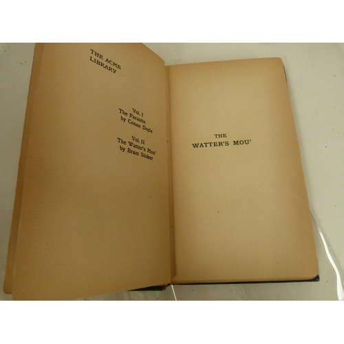 98 - STOKER BRAM.  The Watter's Mou'. Orig. blue cloth gilt, some rubbing & wear. 1st edition, Westmi... 