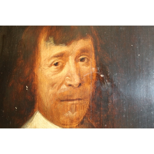 210 - 19TH CENTURY SCHOOL Portrait of a gentleman Unsigned oil on board, 49cm x 39cm ... 