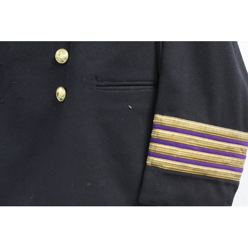 11 - British Royal Navy dress uniform jacket having Monnerys of London label 