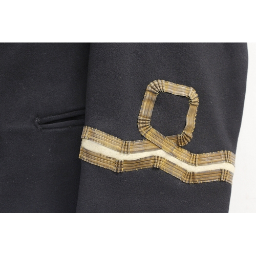 22 - British Royal Navy dress uniform jacket having Packett & Son of Hove label 