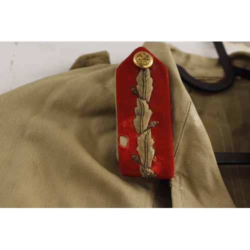 37 - British Army dress uniform jacket having brass Royal Engineers buttons by Wm Anderson and Sons of Ed... 