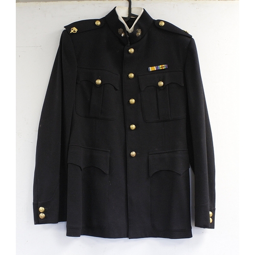 40 - British Army dress uniform jacket having Moss Bros & Co Ltd label 