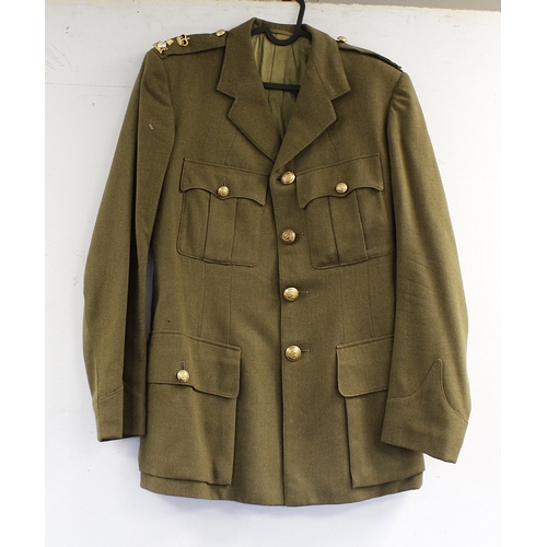 42 - British Army dress uniform jacket having Moss Bros & Co Ltd label 