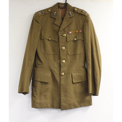 44 - British Army dress uniform jacket having Austin Reed of Regent Street label penned 