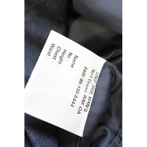 52 - British Royal Air Force dress uniform jacket having interior pocket label 