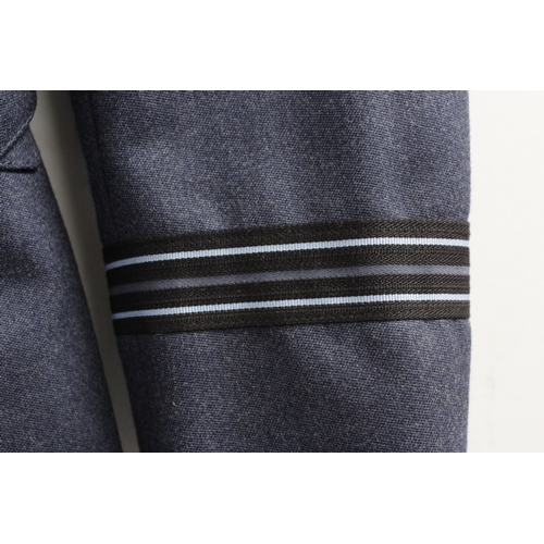 53 - British Royal Air Force dress uniform jacket having interior pocket label 