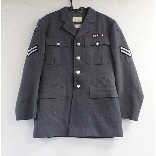 56 - British Royal Air Force dress uniform jacket having J Compton Sons & Webb Ltd label 