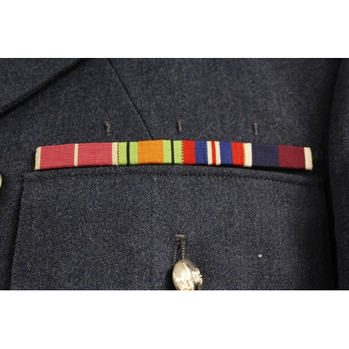 57 - British Royal Air Force dress uniform jacket having Alkit label 