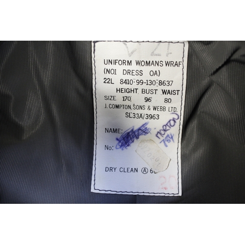 61 - British Royal Air Force dress uniform jacket having J Compton Sons & Webb Ltd 