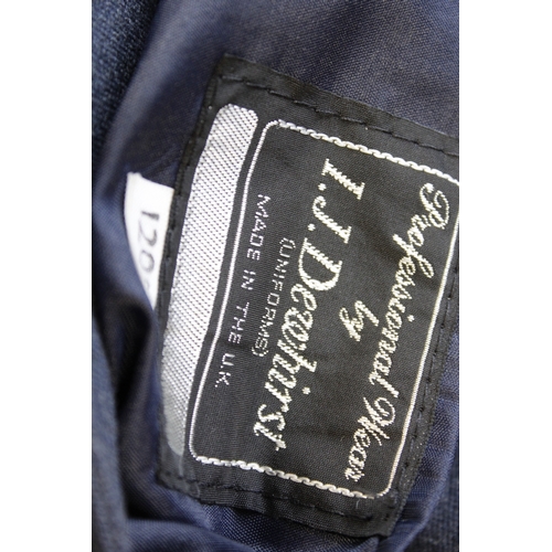 62 - British Royal Air Force dress uniform jacket having I J Dewhirst (Uniforms) label, Staybrite RAF but... 