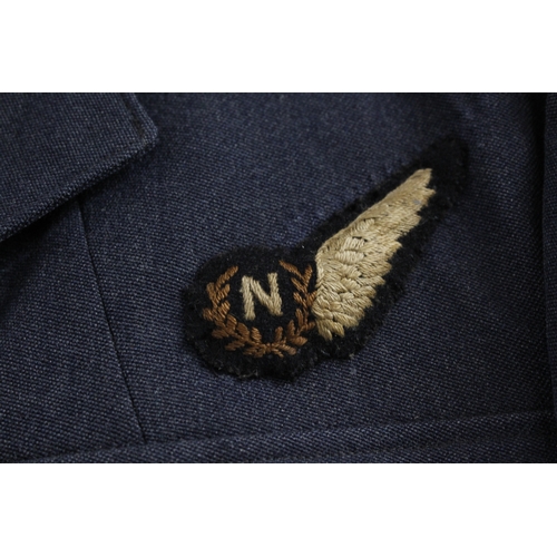 64 - British Royal Air Force dress uniform jacket having Men's Shop Eaton's College Street label, RAF bra... 