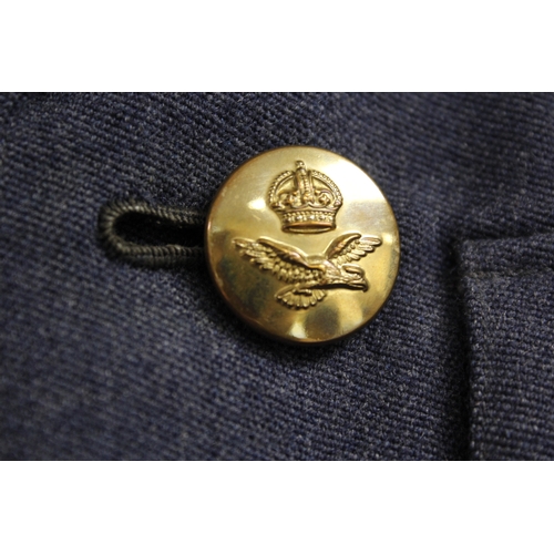 65 - British Royal Air Force dress uniform jacket having Herbert Chappell Ltd of London label 