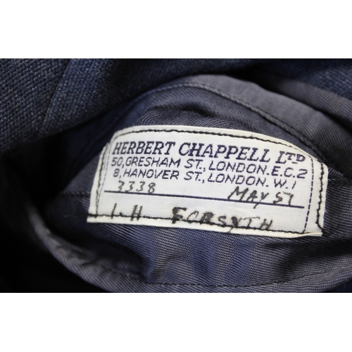 65 - British Royal Air Force dress uniform jacket having Herbert Chappell Ltd of London label 