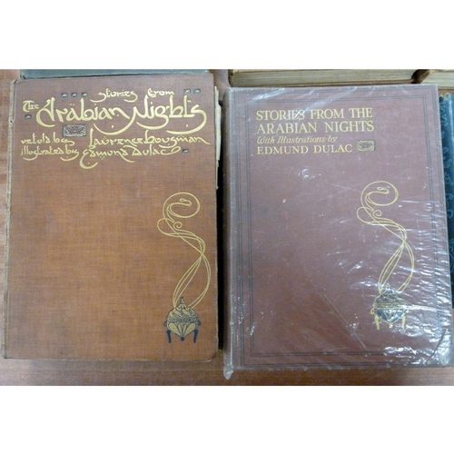 21 - RACKHAM ARTHUR (Illus).&nbsp;&nbsp;Rip Van Winkle. Tipped in col. plates. Quarto. Orig. cloth gilt, ... 