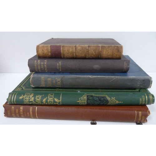 28 - MARWICK JAMES D.  The River Clyde & The Clyde Burghs. Small quarto. Orig. brown cloth gilt. Glas... 