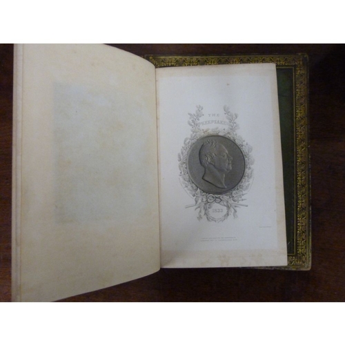 305 - FISHER, SON & CO. (Pubs).  Drawing Room Scrapbook. Eng. plates. Quarto. Embossed green calf gilt... 