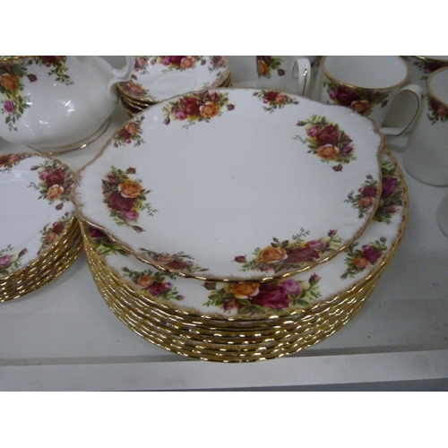 106 - Royal Albert Country Rose teaset