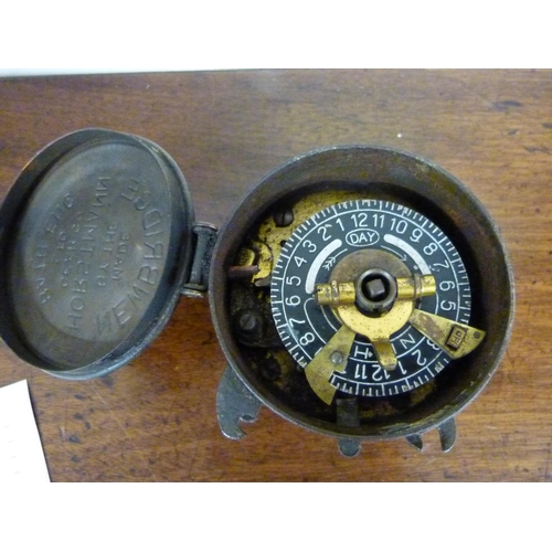 156 - Newbridge Horstmann Gear and Co Ltd antique boiler timer.