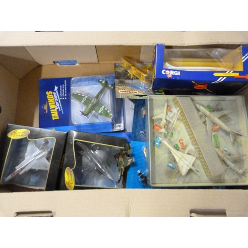 243 - Collection of various die cast aeroplanes