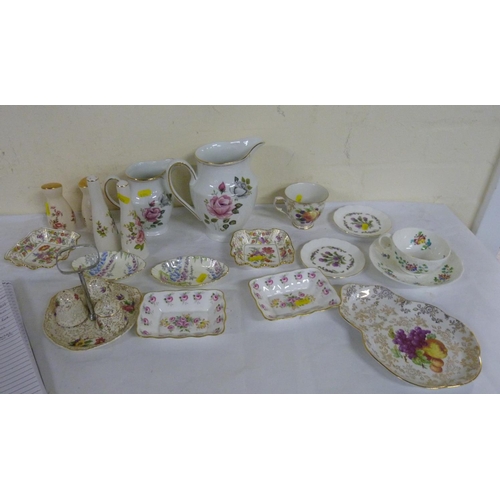 256 - Collection of teaware to include cruet sets, jugs etc