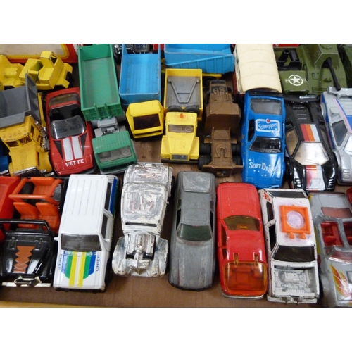 76 - Collection of various Matchbox vehicles to include cars and lorries