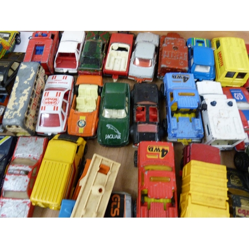 78 - Collection of Matchbox cars to include racing cars and buses etc