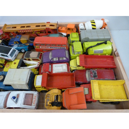 79 - Collection of vintage Corgi and Dinky cars