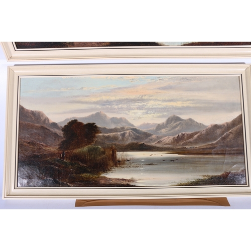 155 - CHARLES LESLIE (1839-1886), Two works: Evening Llyn Cewellyn North Wales and Ben Nevis, Si... 