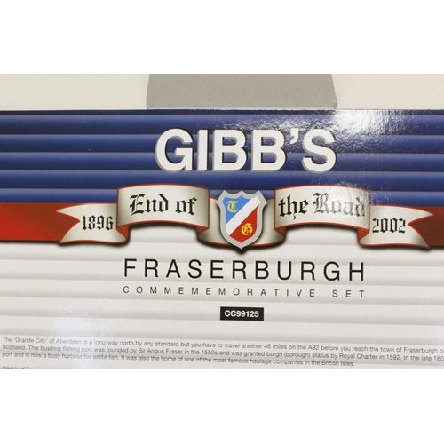 330 - Corgi 1:50 diecast scale model vehicles gift set CC99125 Gibb's of Fraserburgh - End of the Road 189... 