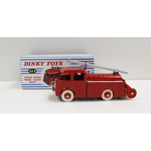 277 - 8 Mattel Atlas Editions reproduction models of Dinky Toys including 32E Fougon Incedre, 512 Guy Flat... 