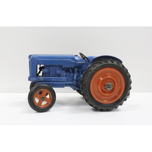 309 - Chad Valley diecast model of a Forsdon Major tractor, blue with orange hubs