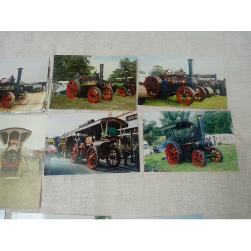 370A - Two boxes of photographs showing locomotives.