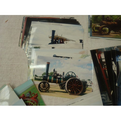 370A - Two boxes of photographs showing locomotives.