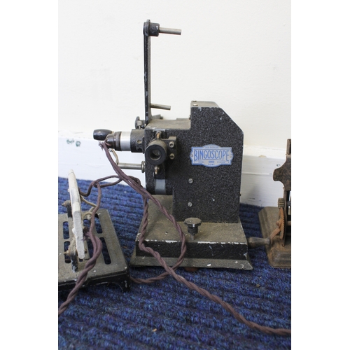 68 - Binjoscope 9.5mm hand cranked projector and two others. (3)