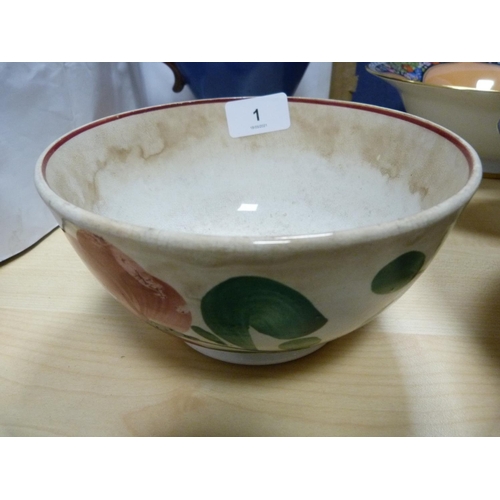 1 - Pair of Noritake bowls, lustre ware jug and two other bowls.