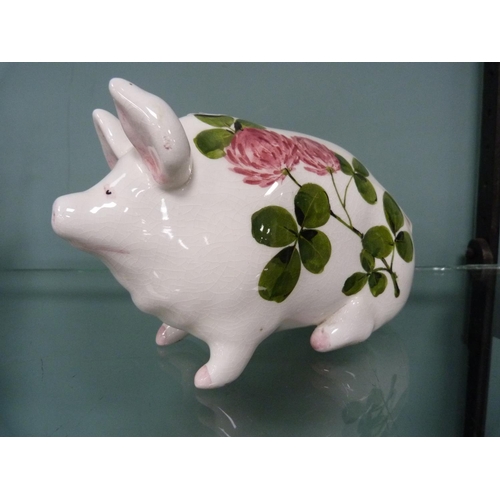 208 - Nekola Pinxt Wemyss-style pig money box.