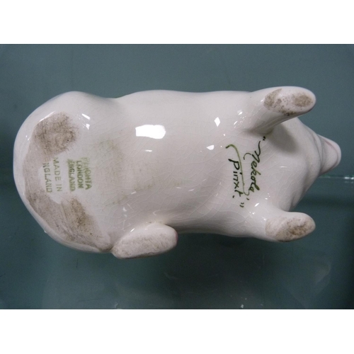 208 - Nekola Pinxt Wemyss-style pig money box.