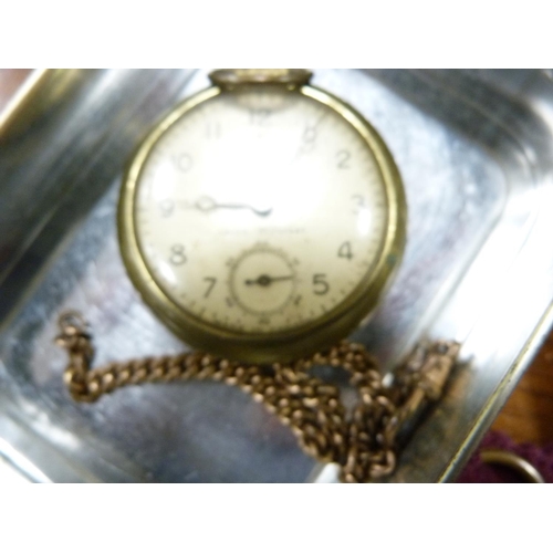 255 - Birmingham silver cased pocket watch, Improved Patent, another, JAS Ritchie & Son, Edinburgh, We... 