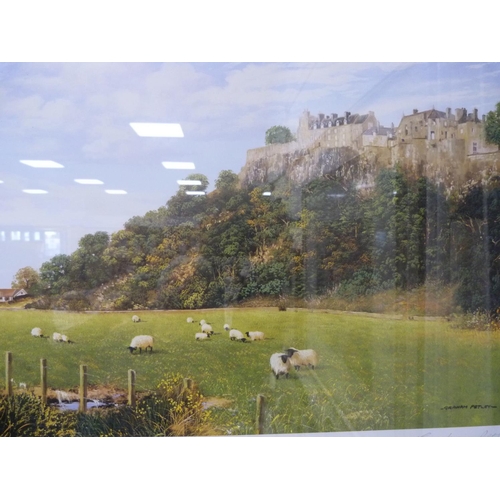 31 - GRAHAM PETLEY, Stirling Castle, limited edition print, 65/850.